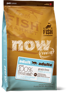 Корм NOW Fish беззерновой для взрослых кошек с форелью и лососем для чувствительного пищеварения