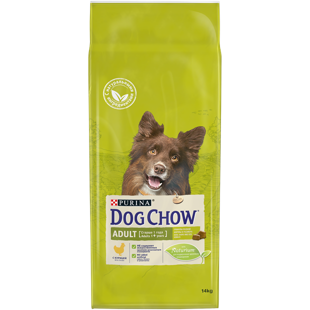 Сухой корм Dog Chow® для взрослых собак, с курицей - фото 6986