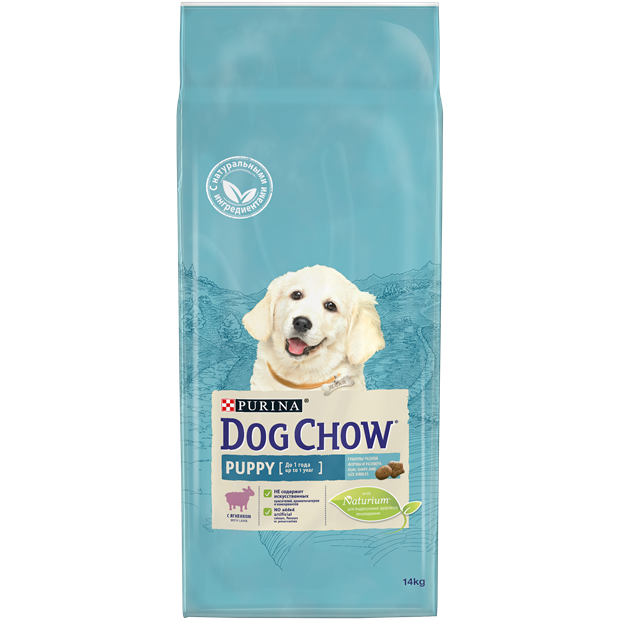 Сухой корм Dog Chow® для щенков, с ягненком - фото 6991