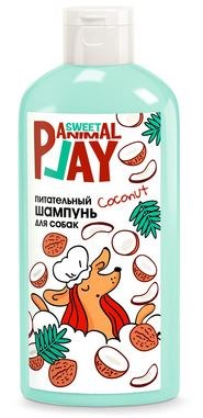Sweet Animal Play Питательный шампунь для собак и кошек, ямайский кокос - фото 8776