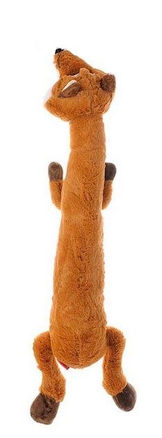 GiGwi Игрушка для собак "Лиса с большой и малой пищалкой" 60 см - фото 9024