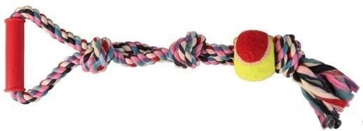 Trixie Игрушка для собак "Грейфер веревка-ручка-мяч" 50см*6,5см - фото 9047