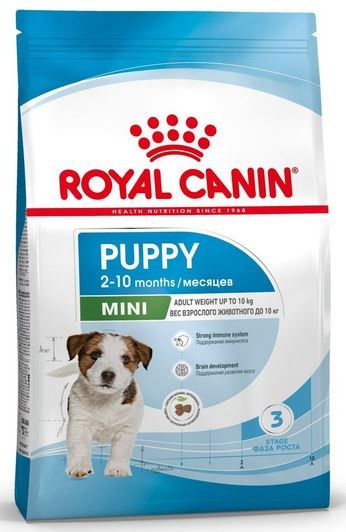 Royal Canin Mini Puppy корм для щенков мелких пород с 2 до 10 месяцев - фото 9213