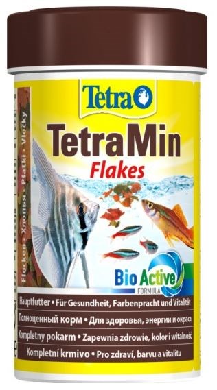 Tetra Min Корм для тропических рыб хлопья 100 мл - фото 9564
