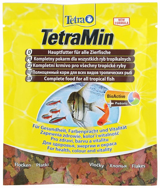 Tetra Mini Корм для тропических рыб хлопья 12 г - фото 9566