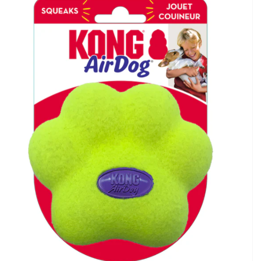 KONG  Игрушка для собак Toy Dog AirDog Squeaker Paw M Rubber 502175 - фото 9810