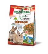 MANITOBA MY RABBIT COMPLETE корм 600г для карликовых кроликов6068/6