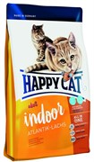 Happy Cat Adult Indoor Атлантический лосось для домашних кошек 300 гр.