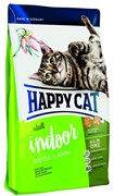 Happy Cat Adult пастбищный ягненок для домашних кошек 300 гр.