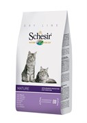 "Schesir" сухой корм для пожилых кошек 400 гр.