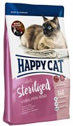 Happy Cat Adult Sterilised для стерилизованных кошек Альпийская говядина 300 гр