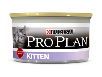 Влажный корм Pro Plan® для котят, высоким содержанием курицы, мусс