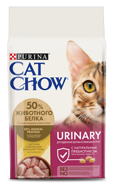 Сухой корм Cat Chow® для здоровья мочевыводящих путей, с высоким содержанием домашней птицы