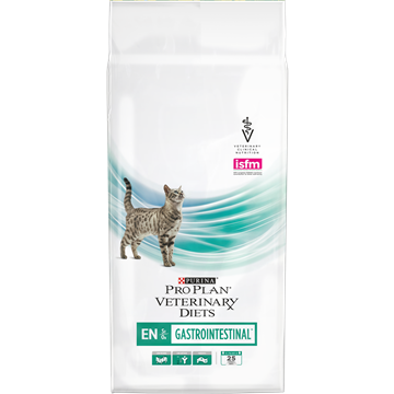 Сухой корм Pro Plan Veterinary Diets EN St/Ox для взрослых кошек и котят для снижения проявлений острых кишечных расстройств