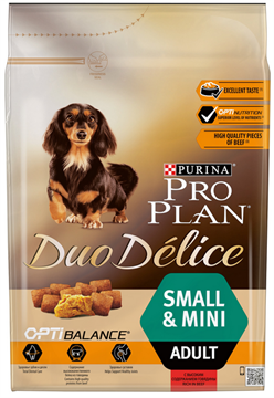 Сухой корм Pro Plan® Duo Delice для взрослых собак мелких и карликовых пород, с высоким содержанием курицы