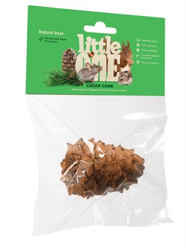Little One кедровая шишка лакомство-игрушка для грызунов с натуральными орешками