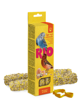 RIO палочки для всех видов птиц с яйцом и ракушечником