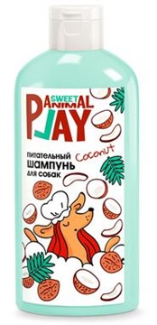 Sweet Animal Play Питательный шампунь для собак и кошек, ямайский кокос