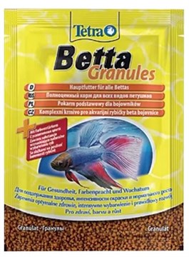 TETRA BETTA GRANULES Корм для аквариумных рыб в гранулах 5г