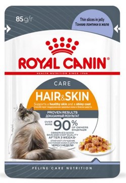 Royal Canin Hair&Skin Care пауч для кошек для здоровья кожи и блеска шерсти