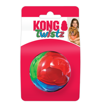 KONG  Игрушка для собак Twistz Ball L TPR 494081