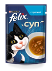 Влажный корм Felix Суп для взрослых кошек, с треской - фото 6825