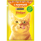 Влажный корм Friskies® для взрослых кошек, с курицей в подливе - фото 6857