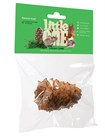Little One кедровая шишка лакомство-игрушка для грызунов с натуральными орешками - фото 8748