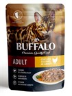 Mr. buffalo Adult влажный корм для кошек, цыпленок в соусе - фото 9168
