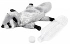 GiGwi Игрушка для собак Енот с бутылкой пищалкой 48 см - фото 9369